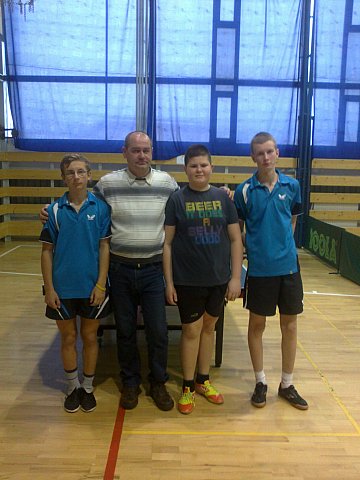 Krajské kolo v stolnom tenise