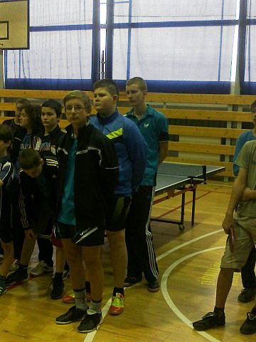 Krajské kolo v stolnom tenise